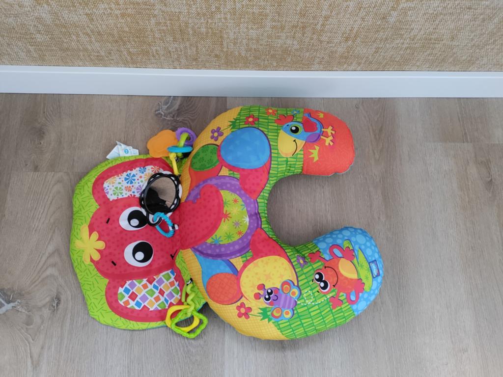 Playgro Buiktrainer met baby speelgoed ringen, Kinderen en Baby's, Ophalen, Zo goed als nieuw, Overige typen