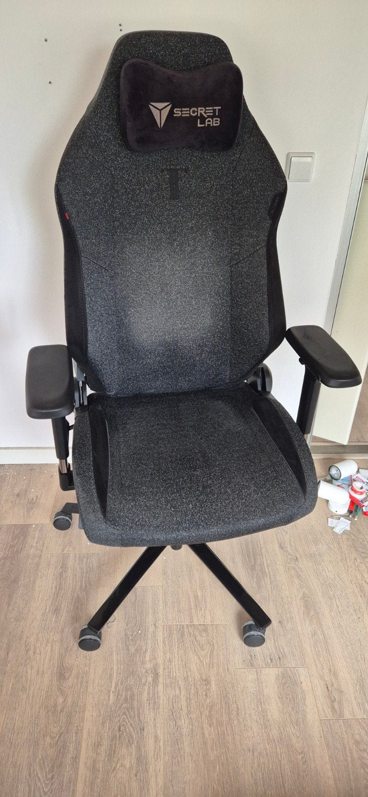 Secretlab Titan EVO XL (2022/2023) BLACK³ SoftWeave Plus, Huis en Inrichting, Gebruikt, Zwart, Ophalen of Verzenden, Ergonomisch