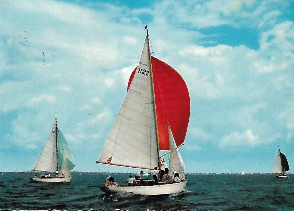 Sport- -Zeilen., Ophalen of Verzenden, 1960 tot 1980, Gelopen, Sport en Spel