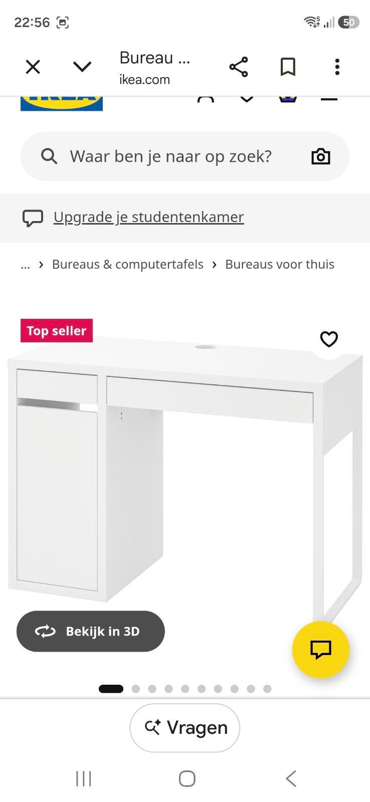 kinderbureau, Ophalen, Zo goed als nieuw, Wit