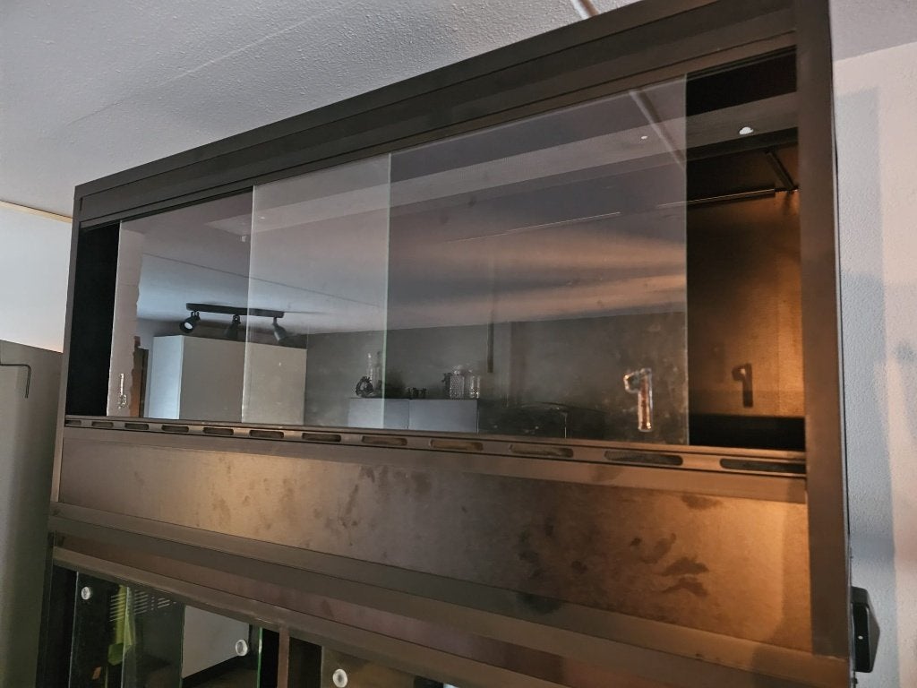 Betonplex terrarium 120x60x60, Dieren en Toebehoren, Ophalen, Zo goed als nieuw, Terrarium of Paludarium