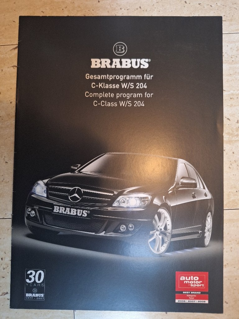 Brabus Gesamtprogramm Mercedes C-Klasse W 204, Boeken, Ophalen of Verzenden, Zo goed als nieuw, Mercedes