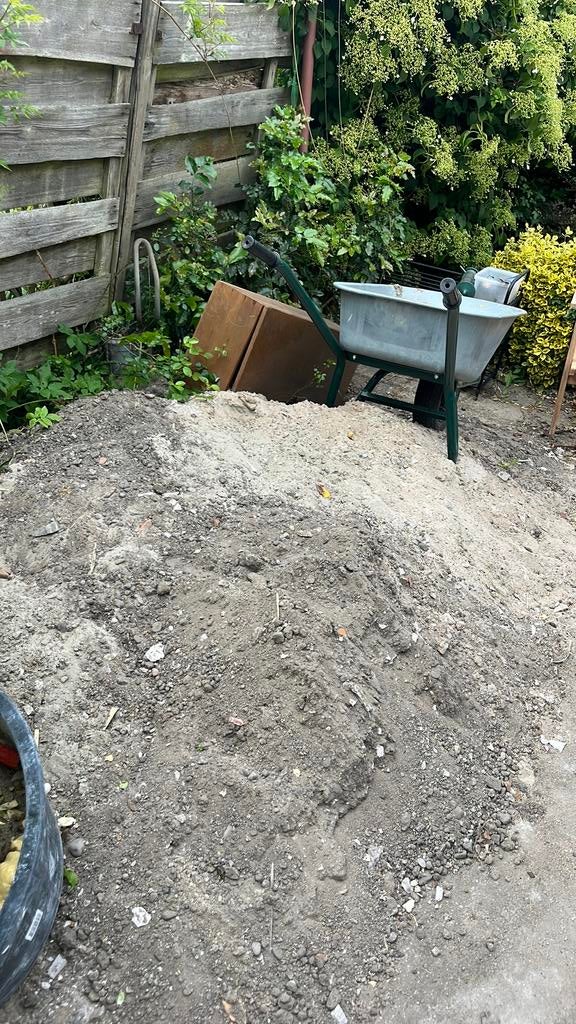Ophoog zand / grond, Tuin en Terras, Zand, Ophalen, Ophoogzand