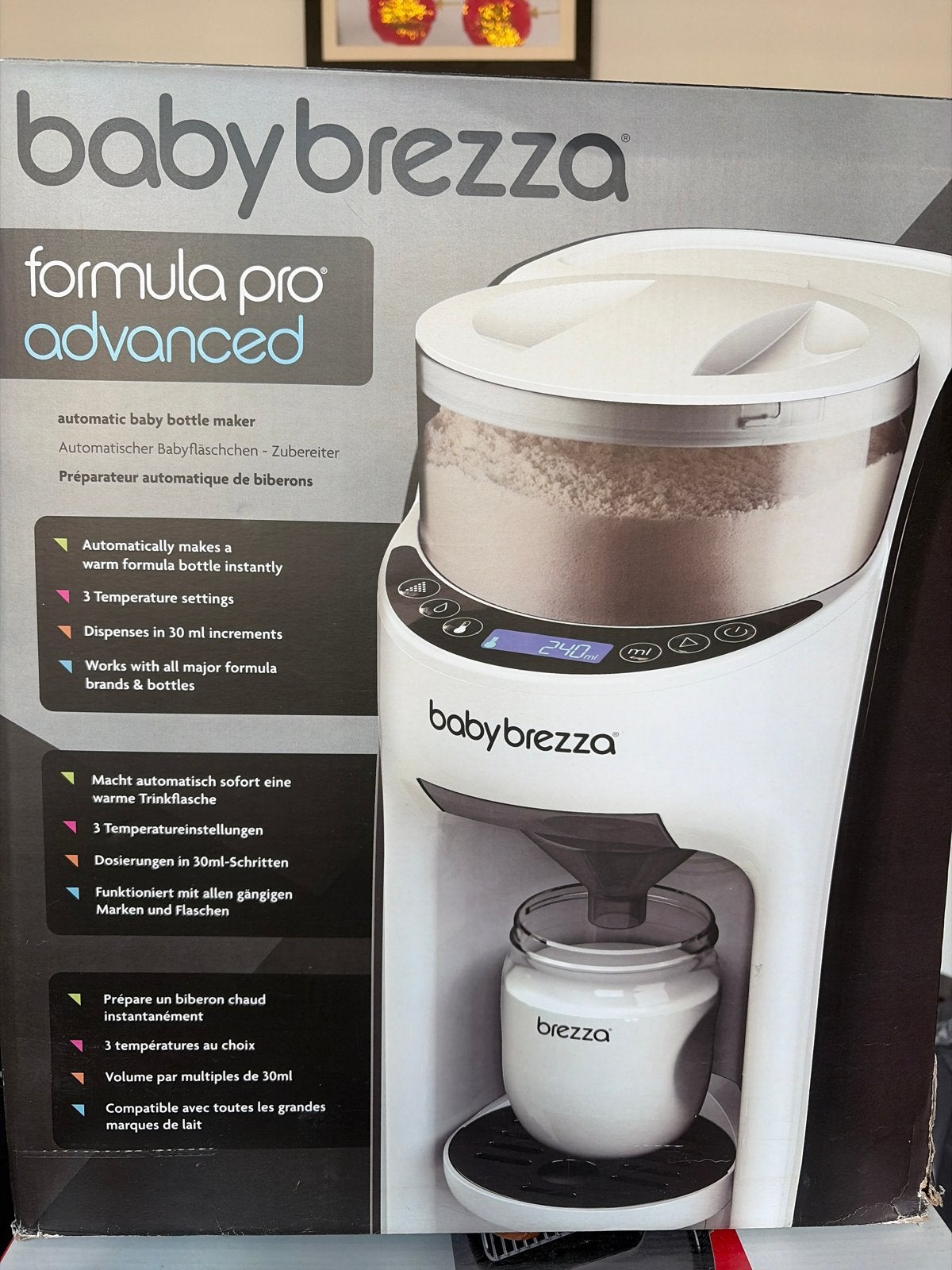 Baby Brezza Formula Pro Advanced Flessenmaker, Kinderen en Baby's, Babyvoeding en Toebehoren, Gebruikt, Flessenmaker, Baby Brezza