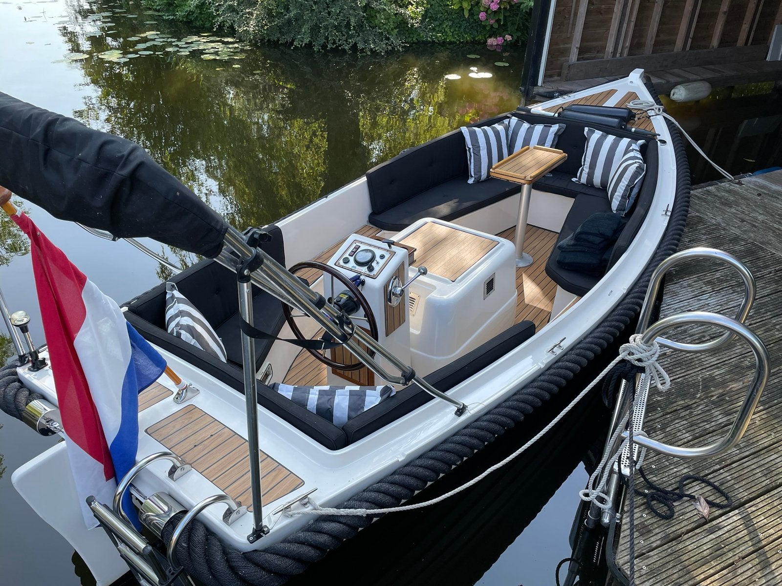 Te koop 5.80 sloep Aquatell diesel 31 pk Liberty, Watersport en Boten, Binnenboordmotor, Verzenden, 31 pk, Diesel
