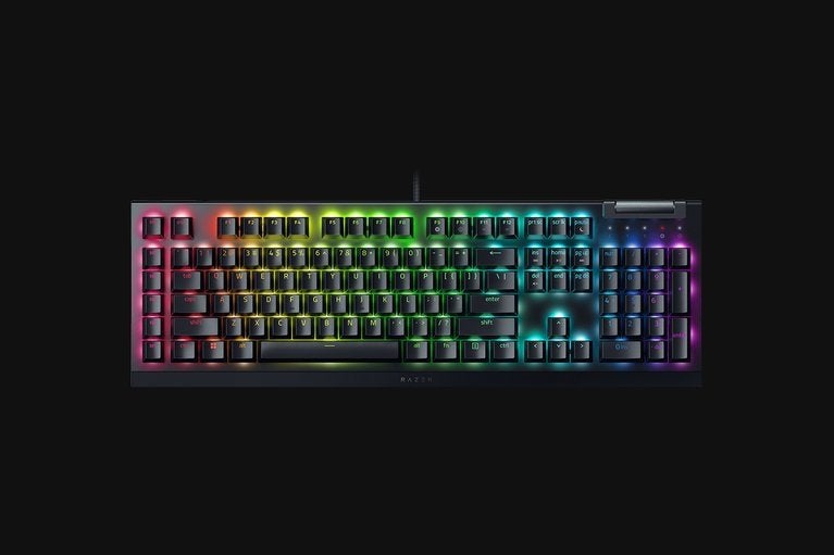 Razer BlackWidow V4 X - Yellow Switch - US - Gaming Toetsenb, Computers en Software, Gaming toetsenbord, Nieuw, Ophalen of Verzenden