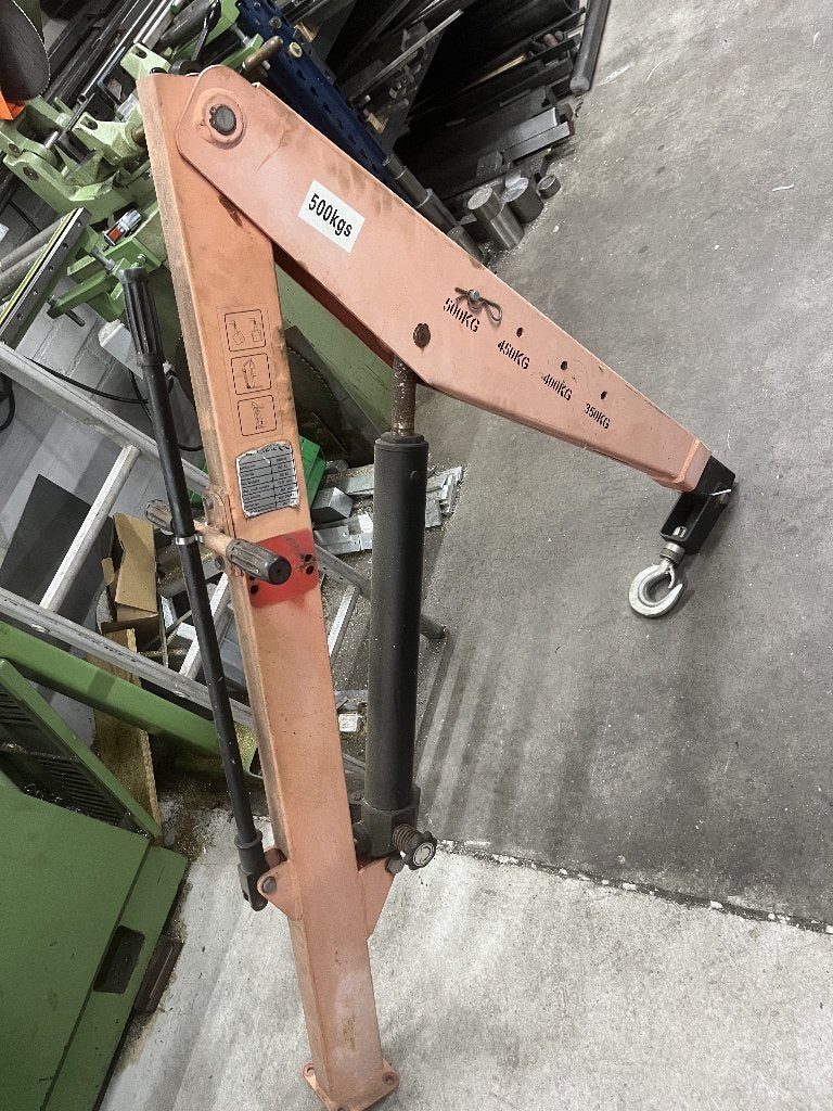Te koop aanhanger laadkraantje, Ophalen, Gebruikt