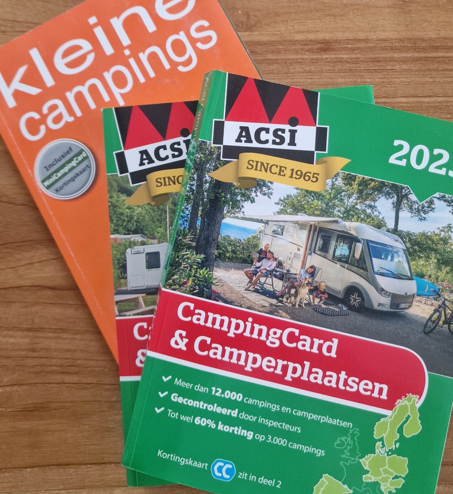 ACSI boeken Camperplaatsen, Ophalen of Verzenden