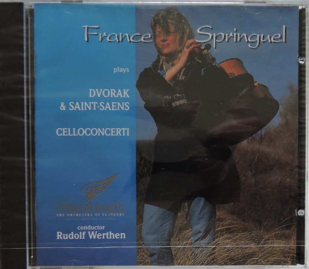 NIEUW Dvorak/Saint-Saens- Celloconcerti - Springuel/Werthen, Ophalen of Verzenden, Romantiek, Nieuw in verpakking, Orkest of Ballet