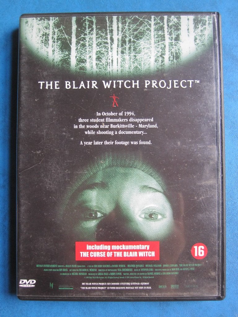 The Blair Witch Project (1999), Engels, Vanaf 16 jaar, Nederlands, Overige genres