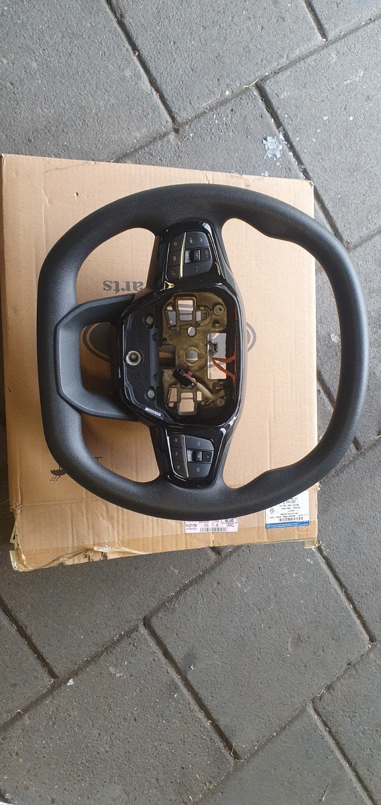 ford transit  custom stuur    stuurwiel airbag sleepring, Ophalen, Nieuw, Ford