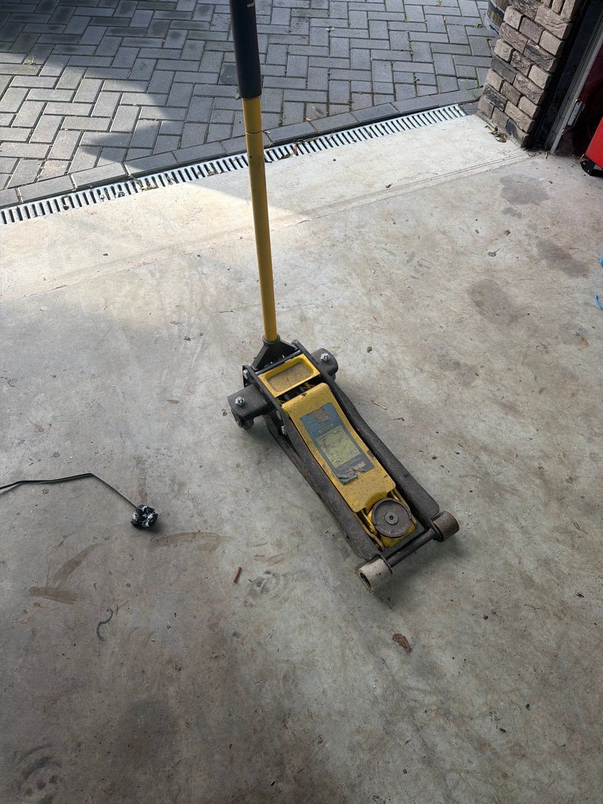 Ultratoolz 4T Garagekrik - Ultra-Laag Profiel moet weg, Ophalen, Gebruikt, Hydraulisch, Garagekrik