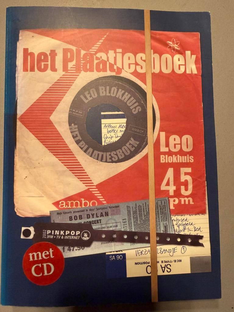 Het plaatjesboek leo blokhuis met cd nieuw, Ophalen of Verzenden, Zo goed als nieuw, Artiest