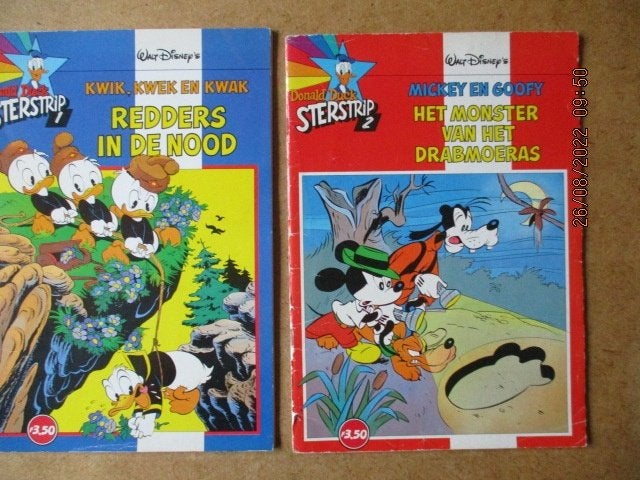 adv6981 donald duck sterstrip, Eén stripboek, Ophalen, Gelezen