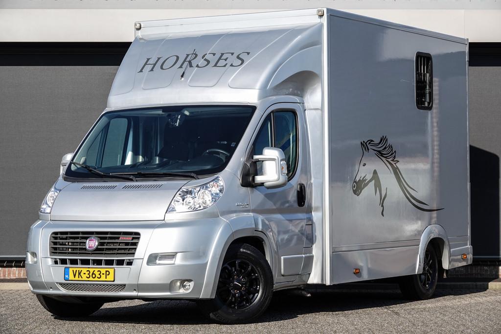 Fiat Ducato Horsetruck | 3.0 MultiJet 177Pk | 2-Paards | Tre, Dieren en Toebehoren, Paarden en Pony's | Trailers en Aanhangwagens