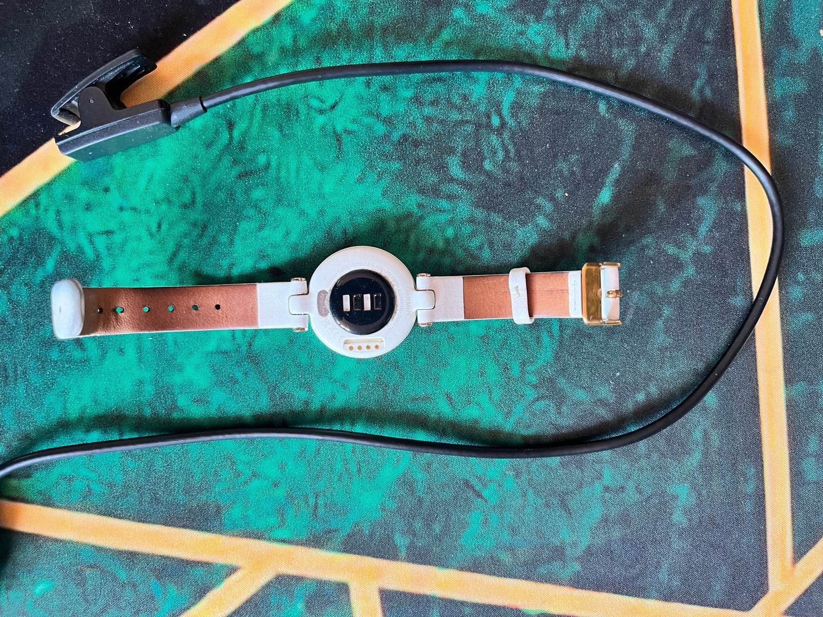 Garmin Lily Claasic Smartwatch - Wit/Goud, Ophalen, Gebruikt, Hartslag, Wit