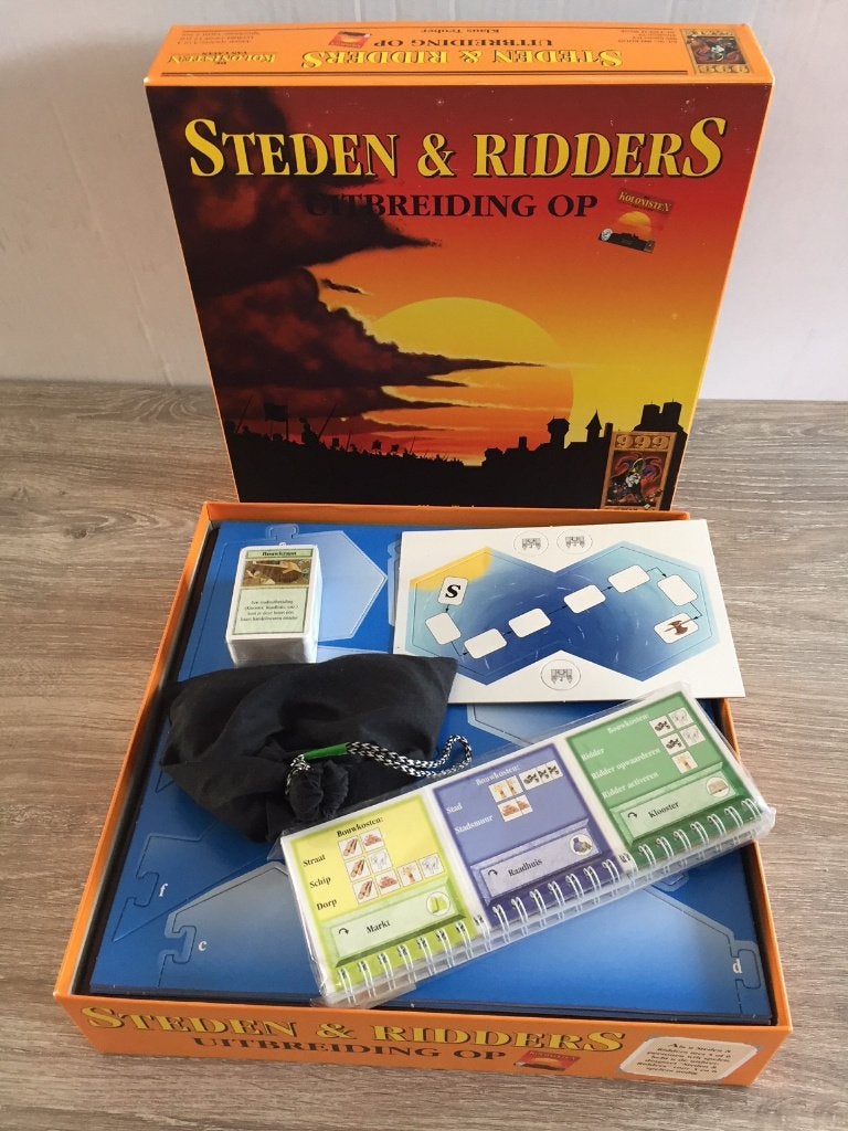 NIEUW Kolonisten Catan uitbreiding: Steden en Ridders, Een of twee spelers, Ophalen of Verzenden, Nieuw, 999 Games