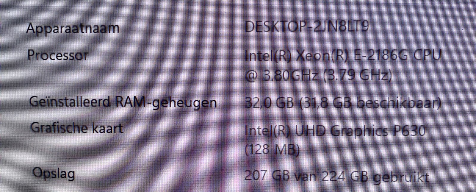 Dell Desktop PC, 32GB RAM en Dell Monitor samen, Computers en Software, Ophalen, Gebruikt, 32 GB, Met monitor