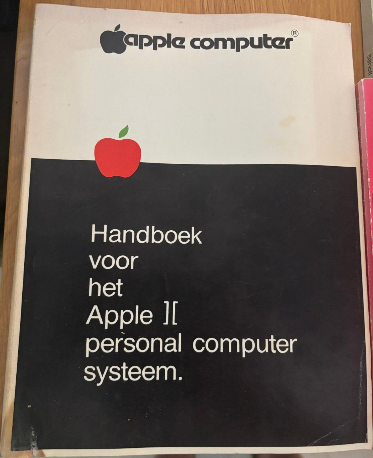 Vintage Apple II handboek - Personal computersysteem, Computers en Software, Ophalen of Verzenden