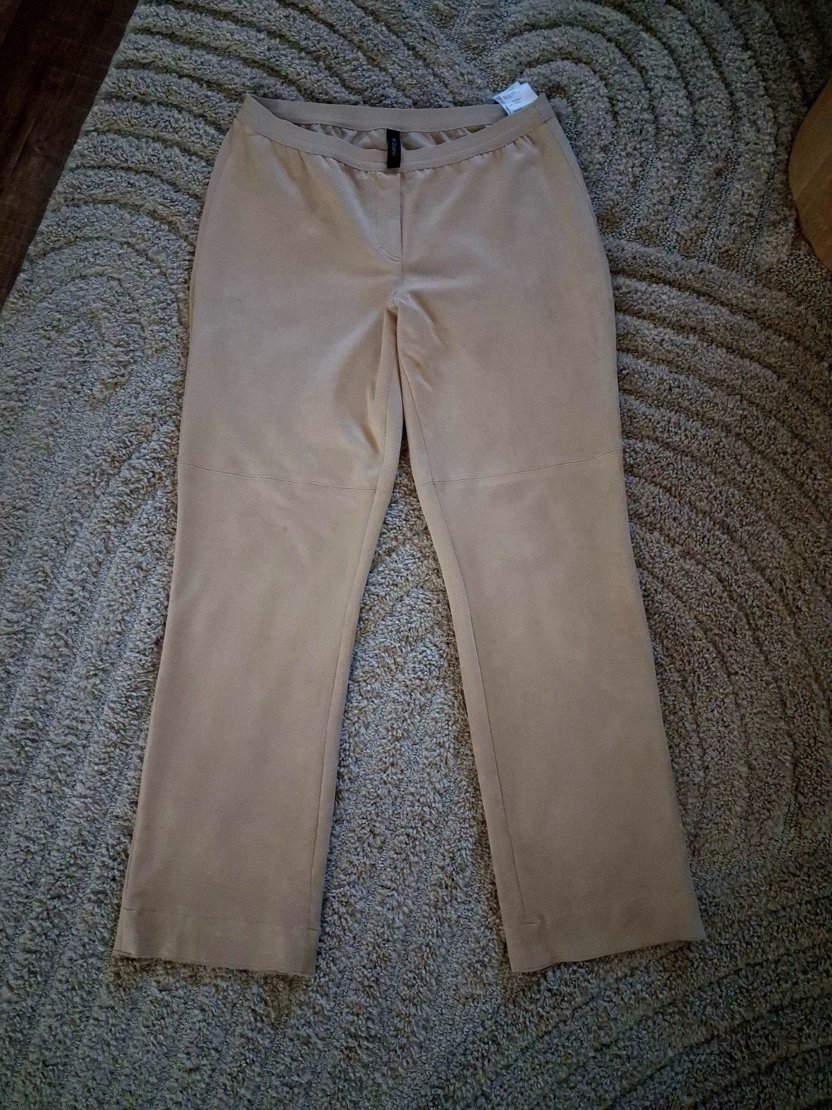 Marc Cain suède broek - Beige maat 5/42, Maat 38/40 (M), Marc Cain, Beige, Ophalen of Verzenden
