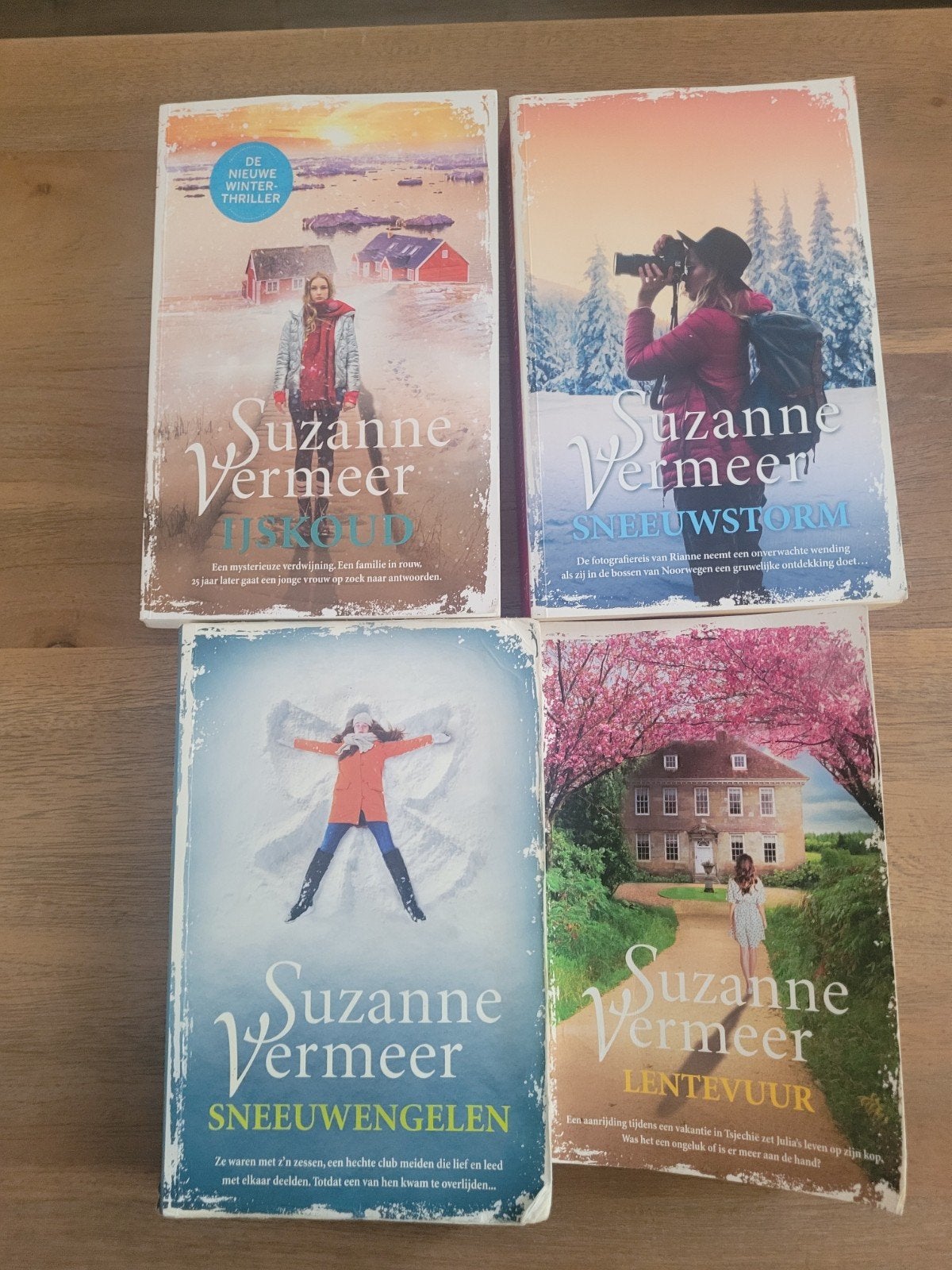 4x Suzanne Vermeer winterse ontspanning, Ophalen of Verzenden, Zo goed als nieuw, Suzanne Vermeer