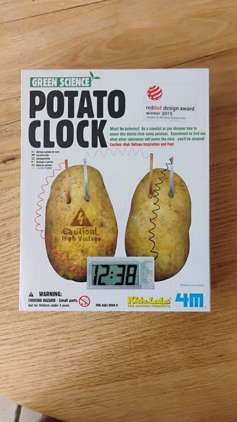Green Science Aardappelklok - Experimenteerset, Kinderen en Baby's, Speelgoed | Educatief en Creatief, Ophalen of Verzenden, Gebruikt