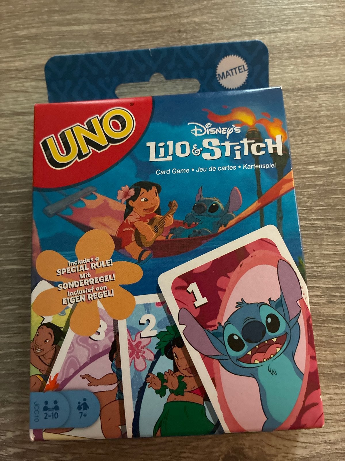 UNO Disney's Lilo & Stitch Kaartspel, Een of twee spelers, Ophalen, Nieuw