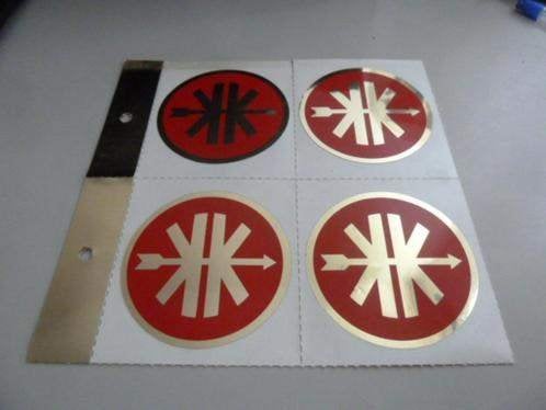 Nos, Yamaha en Kreidler stickers, 70 mm diameter, Ophalen of Verzenden, Nieuw