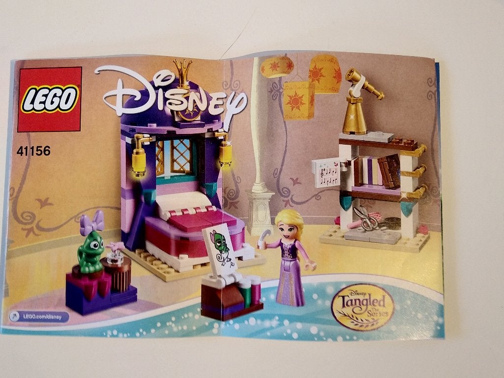 Lego Disney Princess 41156 Rapunzels Slaapkamer, Compleet, Lego, Ophalen of Verzenden, Zo goed als nieuw