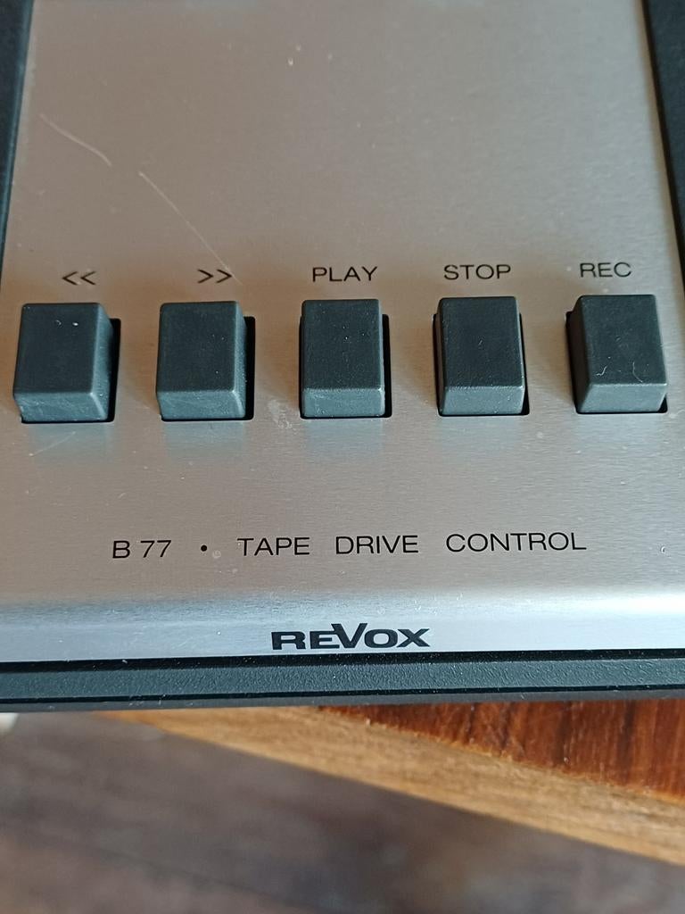 Revox B77 Tape Drive Control Afstandsbediening, Audio, Tv en Foto, Bandrecorders, Ophalen of Verzenden