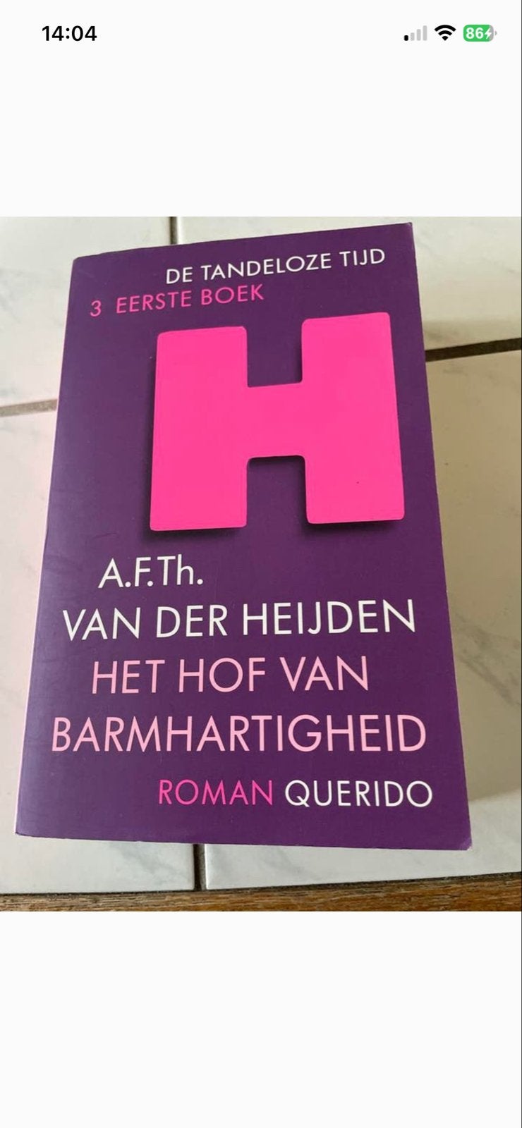 De Tandeloze Tijd - A.F.Th. van der Heijden (3 delen), Boeken, Ophalen of Verzenden, Gelezen, Nederland