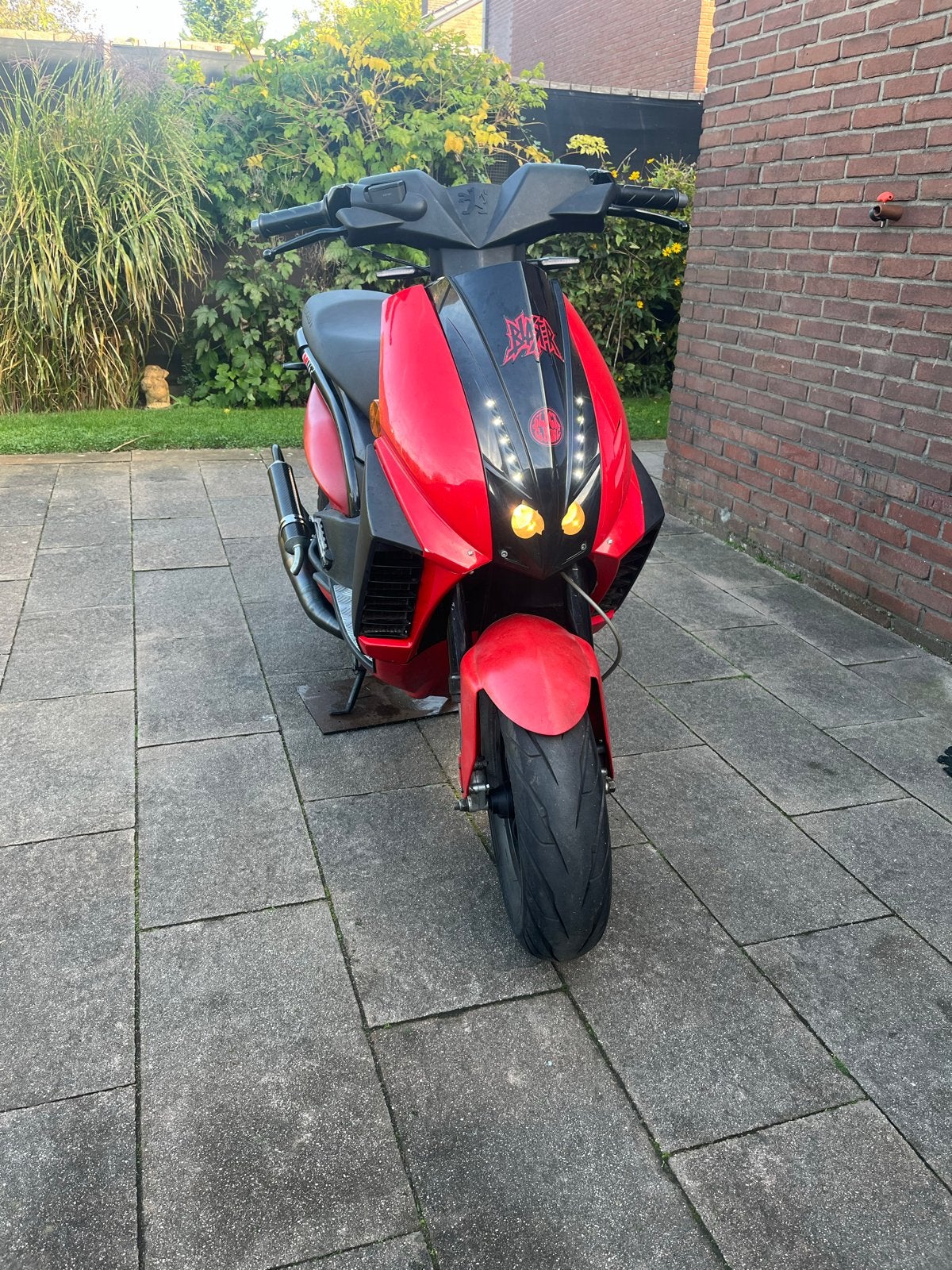 Ludix Blaster 70cc LC, Fietsen en Brommers, Ophalen, Tweetakt, Gebruikt, Maximaal 45 km/u