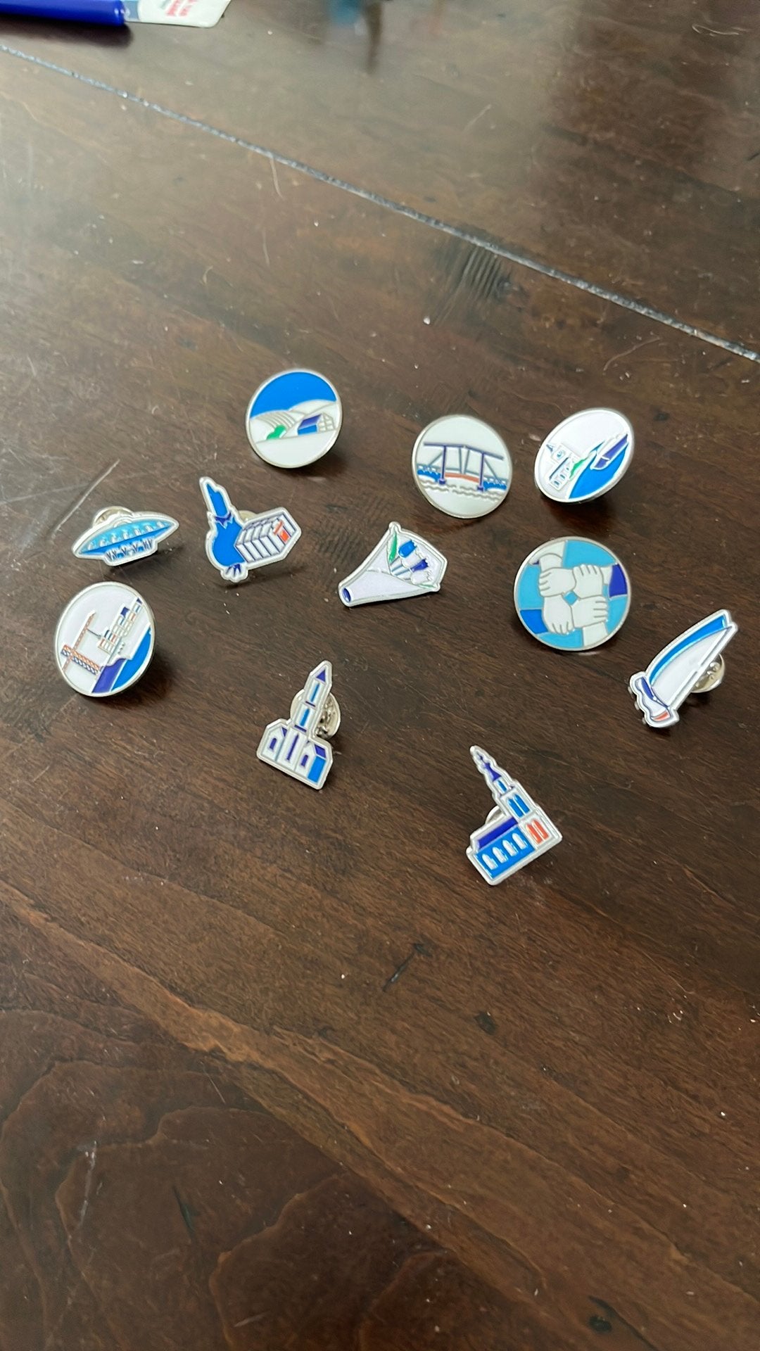Nieuw Pins over Nederland oa leuk voor Carnaval, Ophalen of Verzenden, Nieuw, Stad of Land, Speldje of Pin