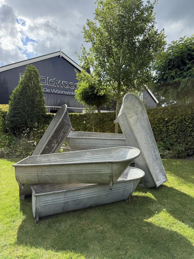 Badkuip | Ijsbad | Zinken bak | Vijver | Zinken baden, Ophalen
