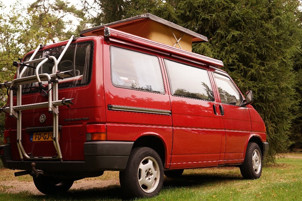 Volkswagen Transporter T4 Kampeerauto, Caravans en Kamperen, Dakluik, Buscamper of Camperbus, Brandblusser, Volkswagen