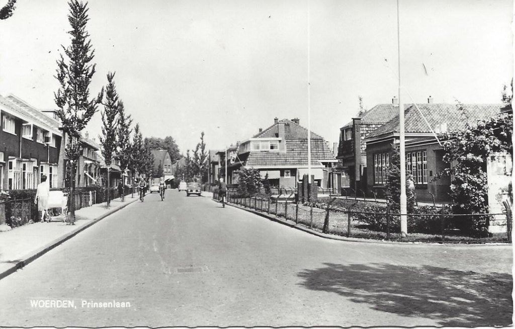 Woerden (Utr.) Prinsenlaan, Volk, 1967, Ophalen of Verzenden, 1960 tot 1980, Ongelopen, Utrecht