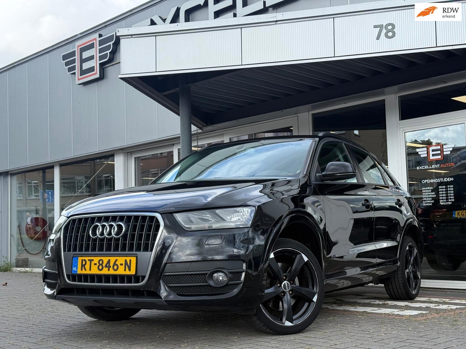Audi Q3 1.4 TFSI Sport Edition, Auto's, Audi, 4 cilinders, 150 pk, Zwart, Automatische klimaatregeling