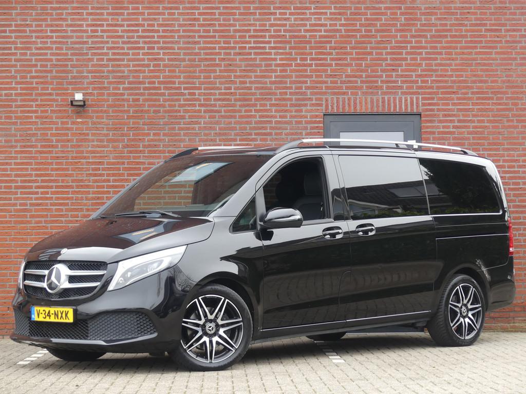Mercedes-Benz V-Klasse 250d Lang Dubbel Cabine Led/Leer/Trek, Auto's, Bestelauto's, Automaat, Achterwielaandrijving, Gebruikt