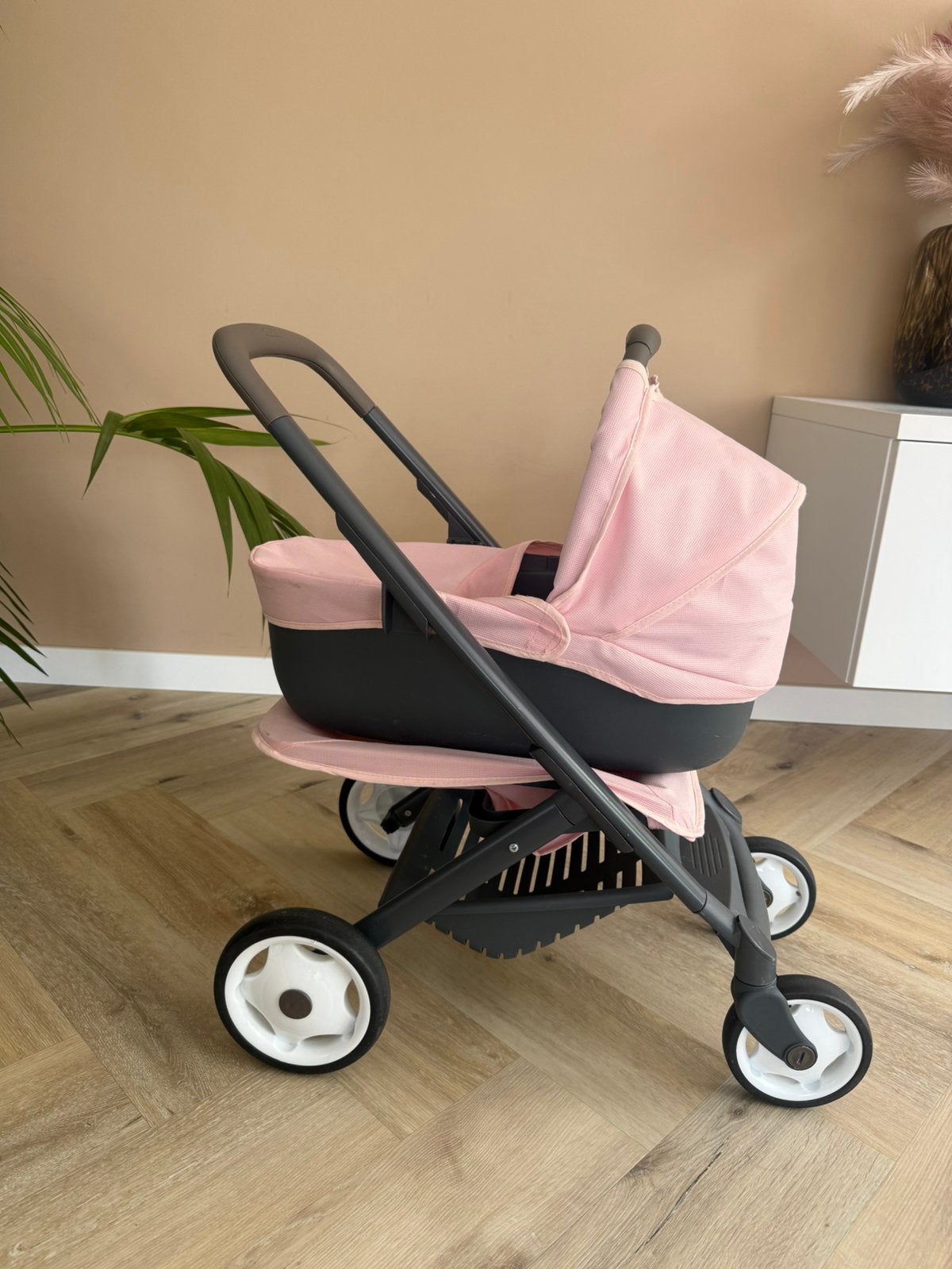 Smoby poppenwagen 3 in 1, Kinderen en Baby's, Gebruikt, Duowagen, Combiwagen, Ophalen
