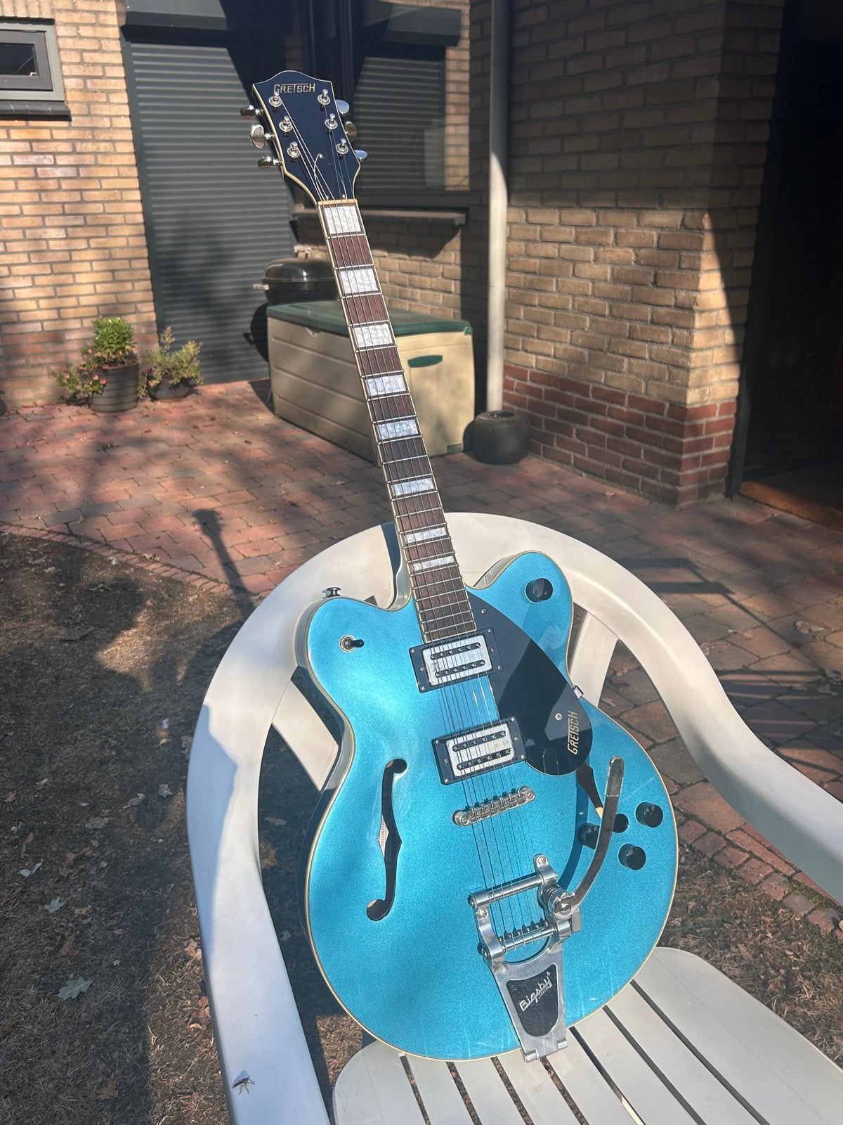 Gretsch G2622T Streamliner - Turquoise met Bigsby, Ophalen, Gebruikt, Semi-solid body, Overige merken