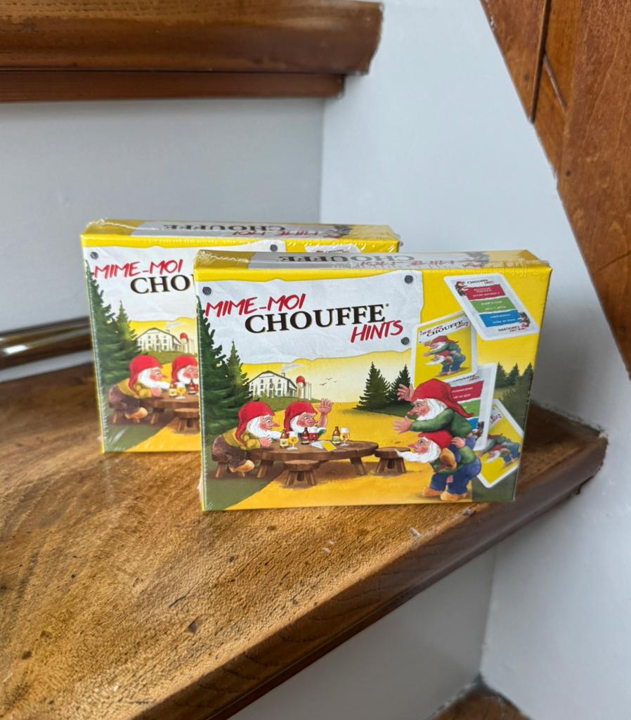 2x Mime moi La Chouffe hints spel, Verzamelen, Biermerken, Ophalen of Verzenden, Nieuw, Overige typen, Overige merken