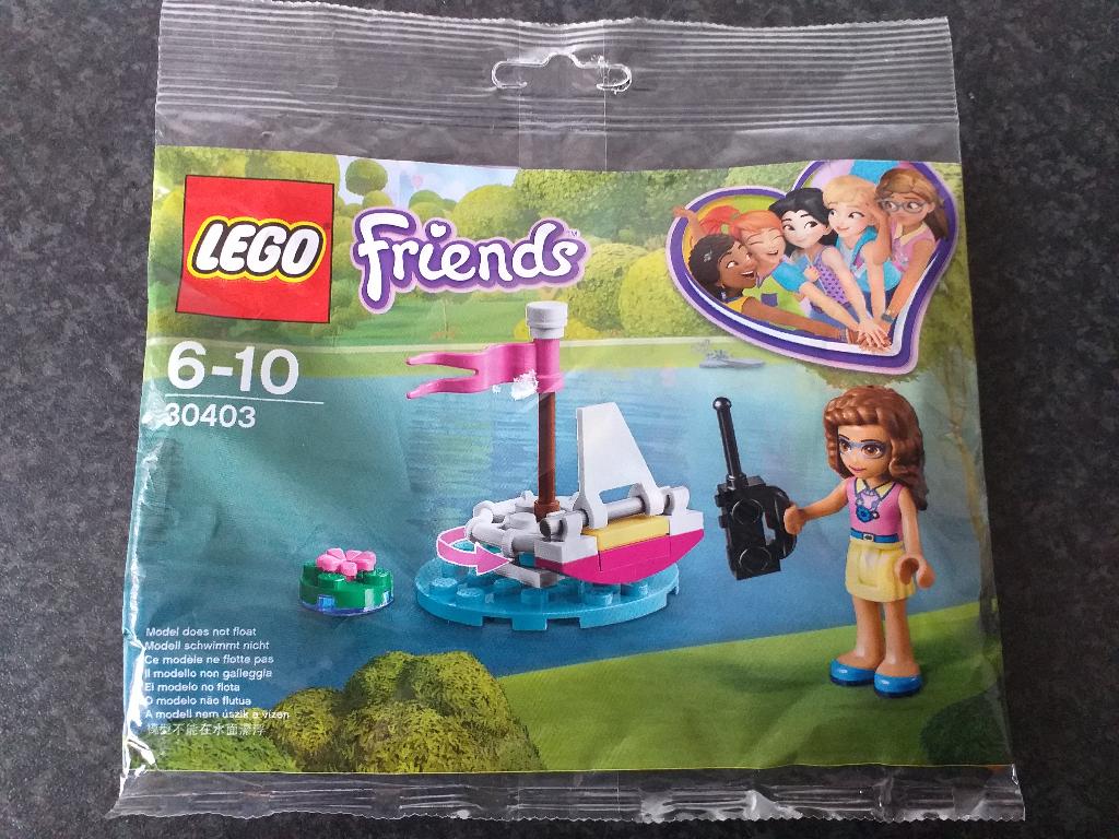 Nieuw Lego Friends 30403 Olivia's afstandbestuurbare boot, Nieuw, Friends, Ophalen of Verzenden, Complete set