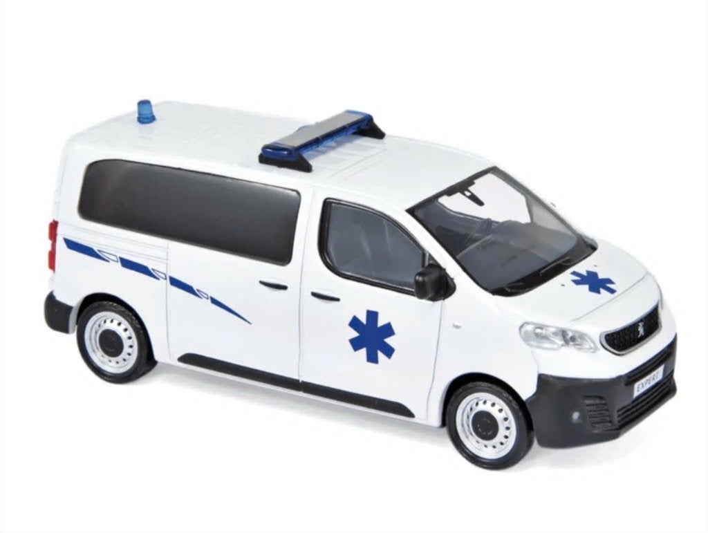 Peugeot Expert 2016 Ambulance schaal 1:43 NOREV ref: 479865, Hobby en Vrije tijd, Modelauto's | 1:43, Verzenden, Nieuw, Auto, Norev