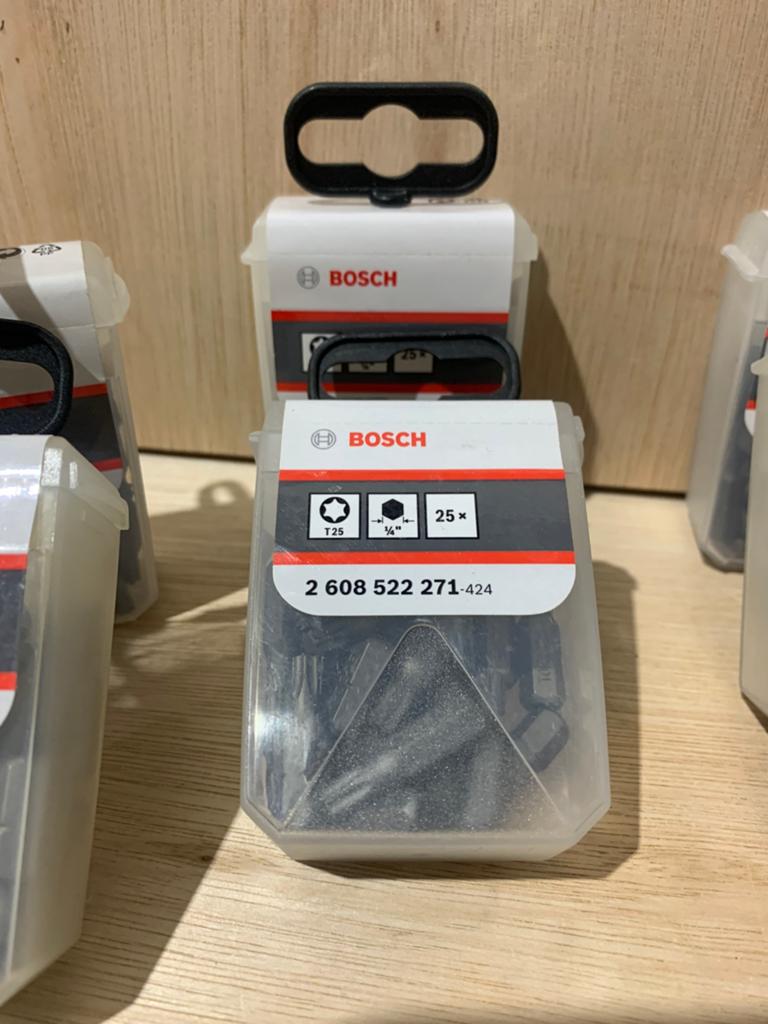 Bosch Torx 25 en Torx 30 bitjes - NIEUW -, Bosch, Nieuw, Ophalen of Verzenden, Bosch