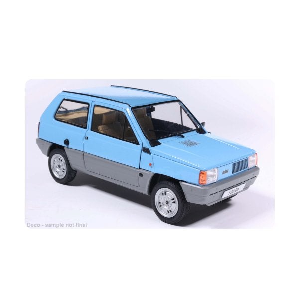 Fiat Panda 1980 Licht Blauw Schaal 1/24 Whitebox, Hobby en Vrije tijd, Overige merken, Whitebox, Auto, Nieuw