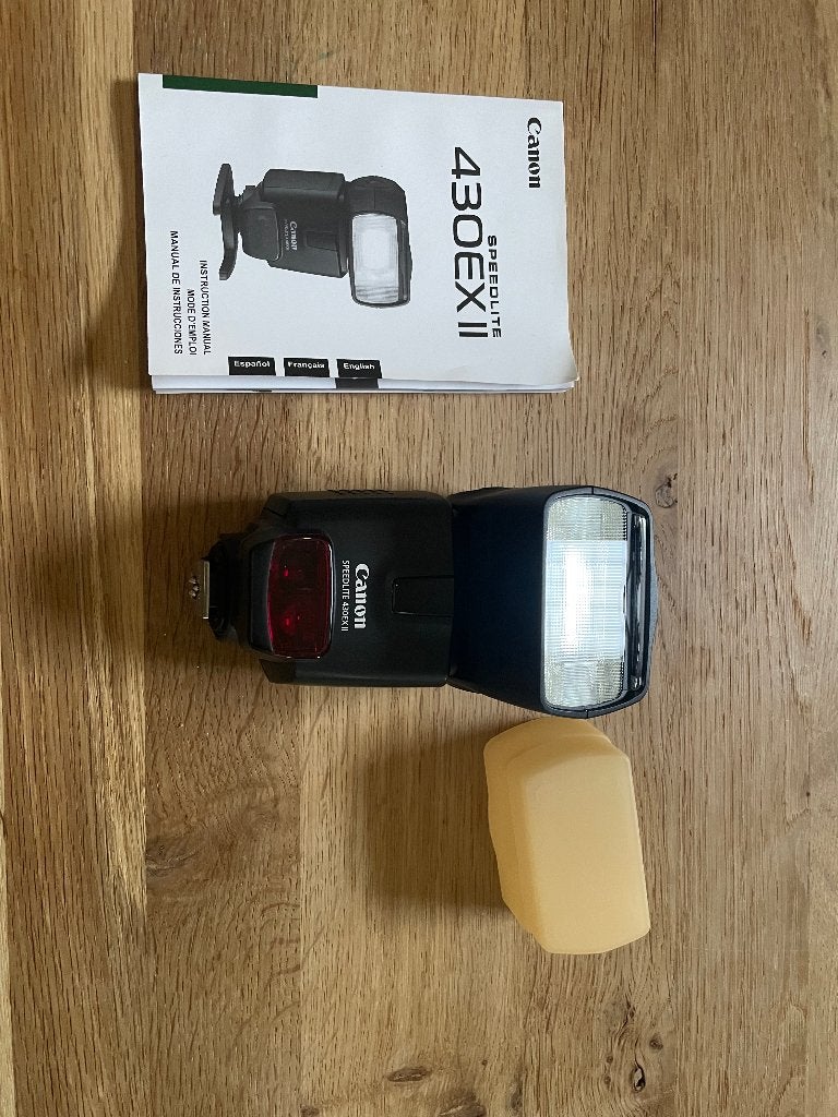 Canon speedlite 430 EX ll flitser, Canon, Canon, Externe flitser, Ophalen of Verzenden