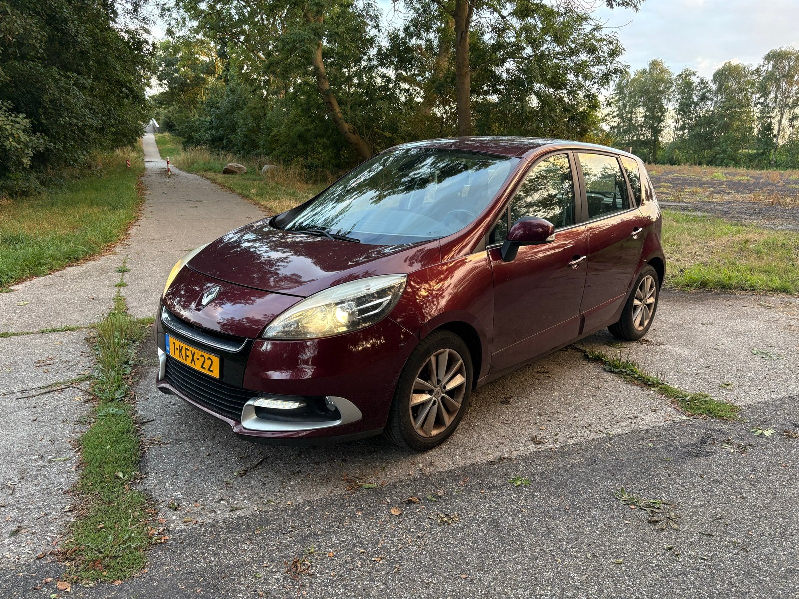 Renault Scénic 1.2 TCE 85KW 2013 Rood, Voorwielaandrijving, Stof, 4 cilinders, Handgeschakeld