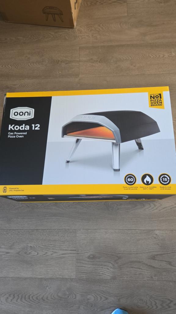 Ooni Koda 12 - gas pizzaoven - nieuw, Tuin en Terras, Pizzaovens, Ophalen, Nieuw