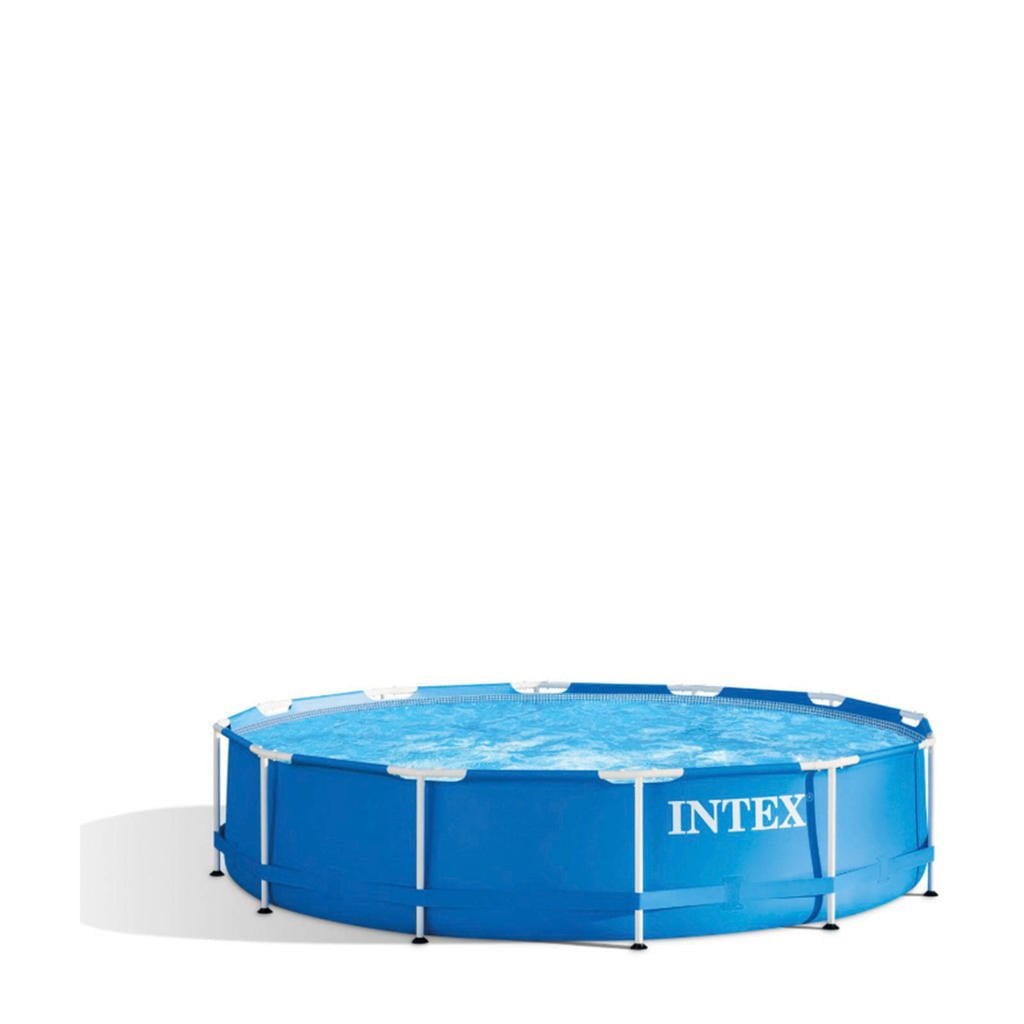 Intex zwembad Metal Frame 366 x 76 cm, Ophalen, Minder dan 80 cm, Rond, 300 cm of meer