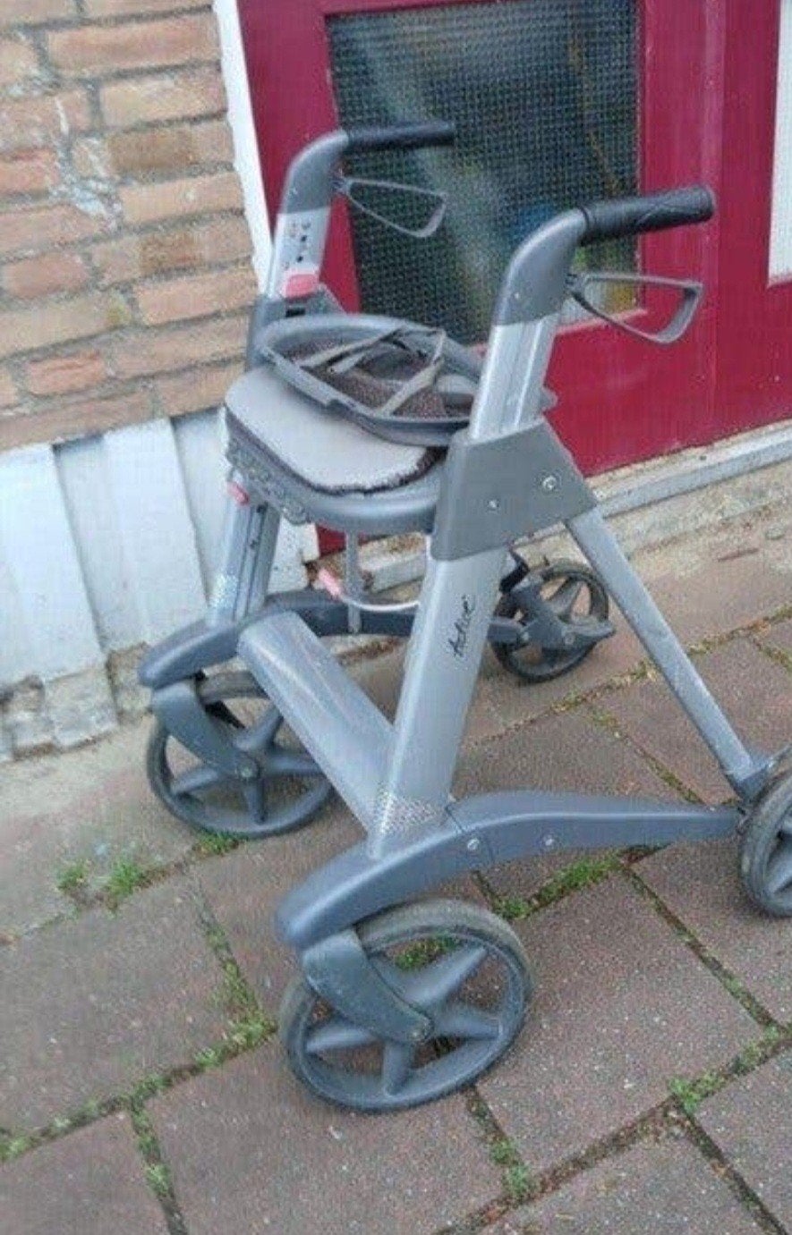 Gebruikte rollator Active, Ophalen, Gebruikt